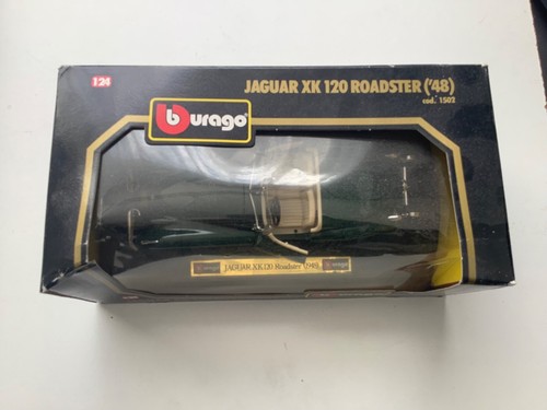 Burago scale green - scale, jaguar