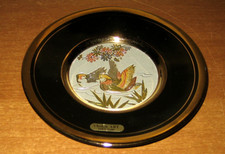 PIATTO The art of CHOKIN oro 24 Kt Japan Porcellana Bordo Oro - Da collezione