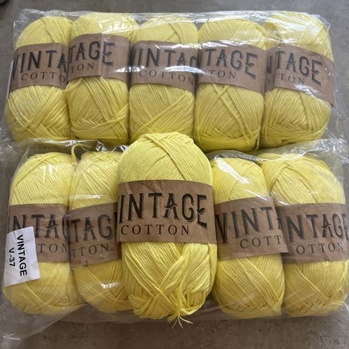 Yellow vintage cotton - cotton, ’