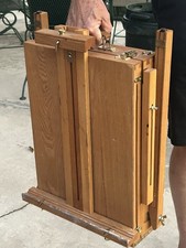 Jullian By Blick Portable French Style Easel, Travel/Field/Home, Wood w/Palette