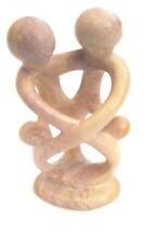 Handmade Soapstone Abstract Sculpture - Family of Four