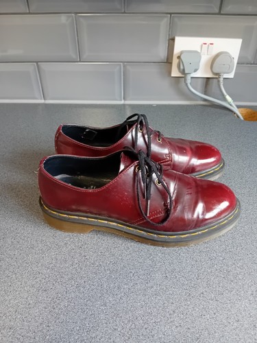 Martens oxblood 1461 shoes - martens,