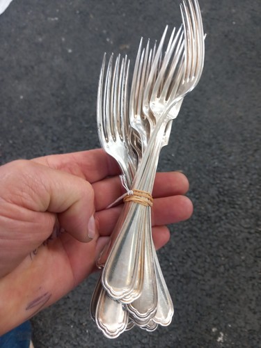 Christofle spatours forks - christofle,