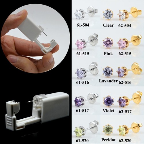 2pcs disposable ear piercing - disposable,