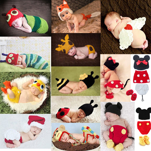 Newborn baby girl boy crochet - newborn,