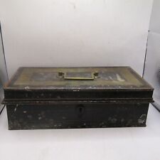 Vintage Metal Money Box Cash