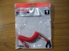 YAMAHA Outboard Motor Kill Cord Safety Lanyard Stop BE SAFE USE ORIGINAL New