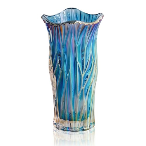 Glass flower vase large - glass,