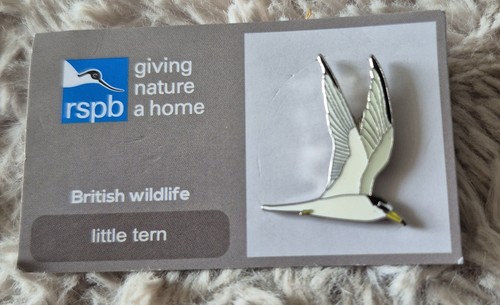 Rspb bird pin badge - rspb,