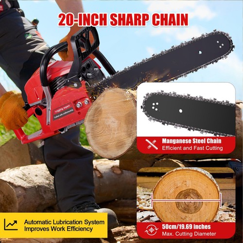 Petrol chainsaw 52cc 2kw - petrol, 4.2kw