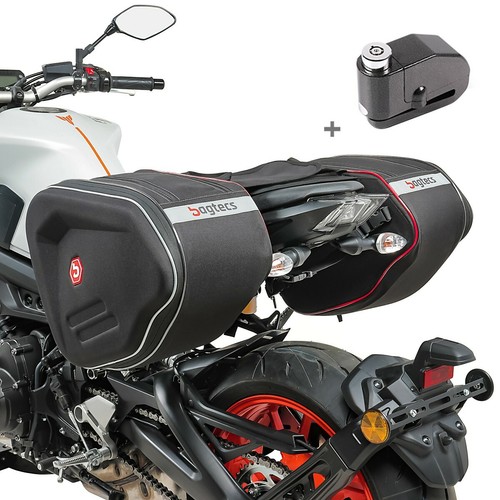 Set saddlebags alarm for - set, +