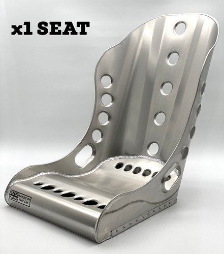 Aluminium bucket seat - aluminium, high