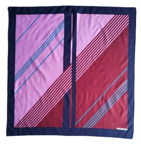 Vintage silk scarf - scarf, square