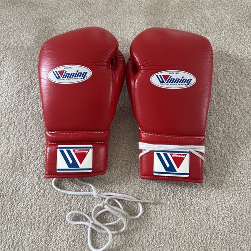 12oz red winning - lace, up