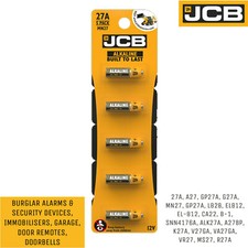 50 x JCB MN27 A27 27A GP27A  EL812 L828  Alkaline Batteries 12v