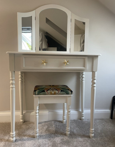 White freestanding dressing - white,