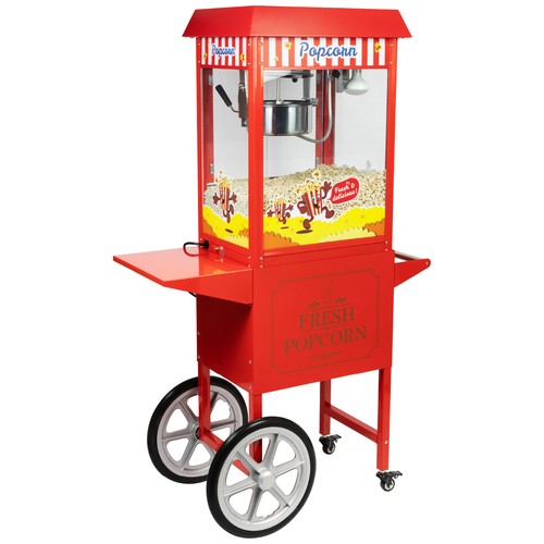 Haxro popcorn machine cart - &,