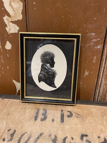 Antique georgian silhouette - antique,