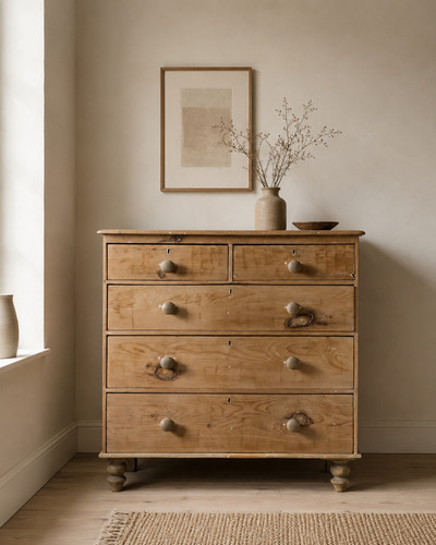 Victorian pine chest 5 - victorian,