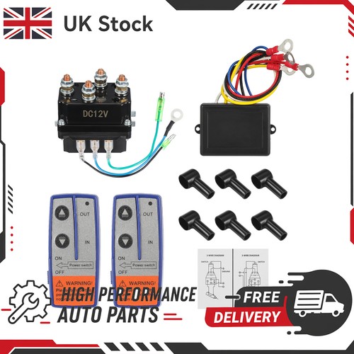 Winch solenoid relay contactor - winch,