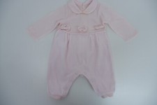 Emile Et Rose Baby Girls Babygrow One Piece Age 3 Month Pink Knit Velour