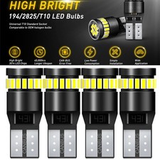 4PCS T10 LED Panel Car