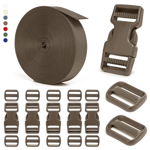 Buckle and strap - set,, 10