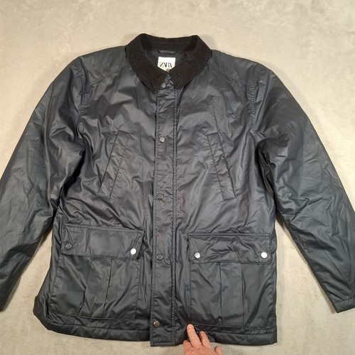 Zara jacket mens navy - zara, xl