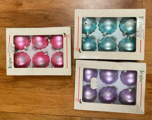 Three boxes pre loved - three,