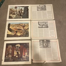 Celotex Man the Builder Series Pyramid of Zoser Pueblo Bonito Palace of Minos