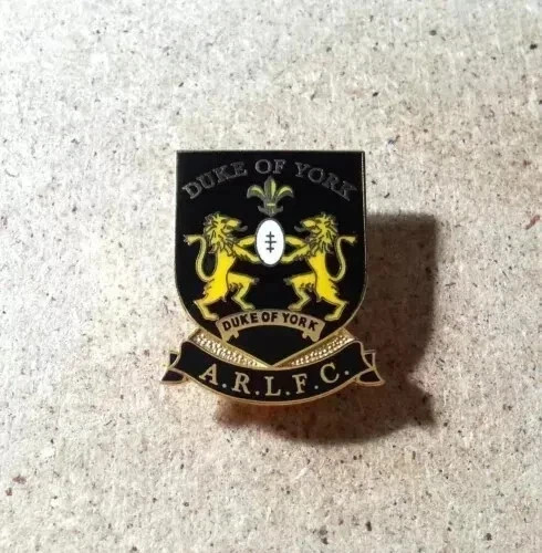 Duke york enamel - duke, rugby