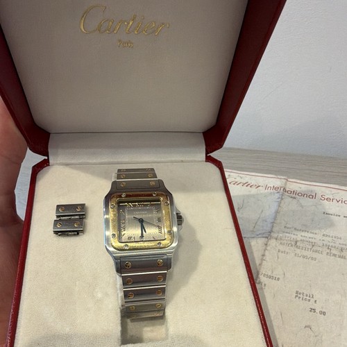 Cartier santos galbee 29mm - 'galbee',