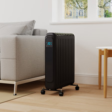 electriQ 2400W Smart WiFi Eco Oil-Free Radiator & Panel Heater with T ECH24LEDWB