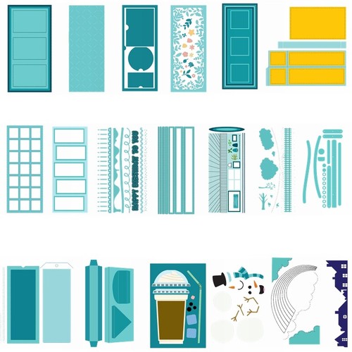 Slimline frames envelope metal - slimline,