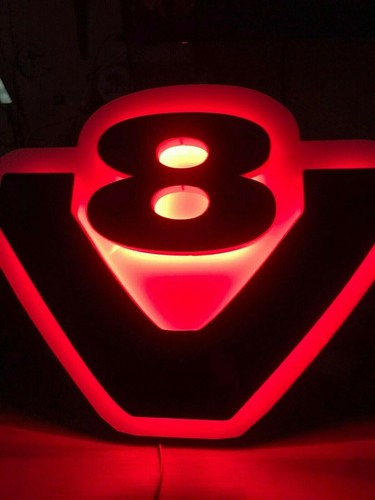 Scania red acrylic - ,