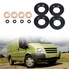 FUEL INJECTOR SEAL + WASHER + ORING SET FOR Fiat Ducato 2.2 2006-2010 71724128