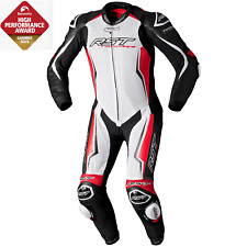 RST Airbag One Piece Suit Race Dept V4.1 Evo Kangaroo Leathers 3232 Red White