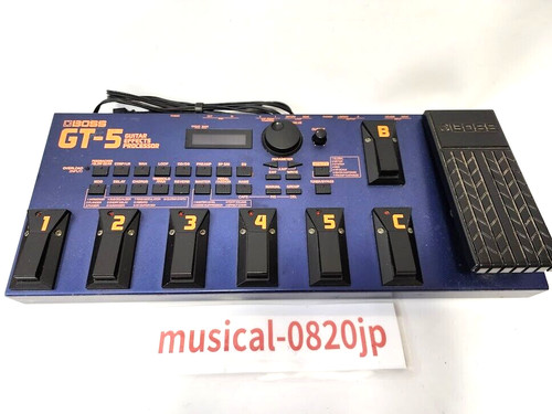 Boss multi effect guitar - boss, gt-5