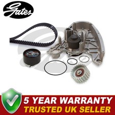 Gates Timing Cam Belt Water Pump Kit Fits Iveco Daily (2002-) 2.3 3OW