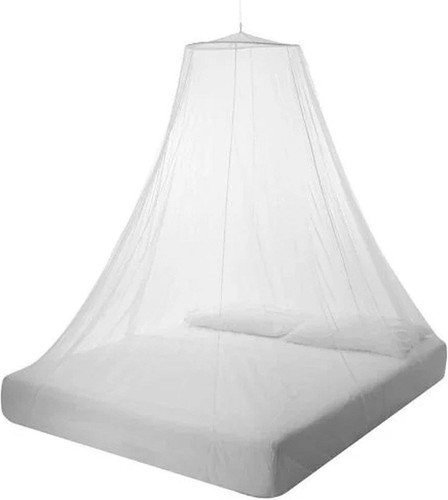 White mosquito net bed single - white,