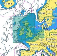 CMAP 4D UK, IRELAND AND THE CHANNEL / M-EW-D226  Chart Micro SD Card