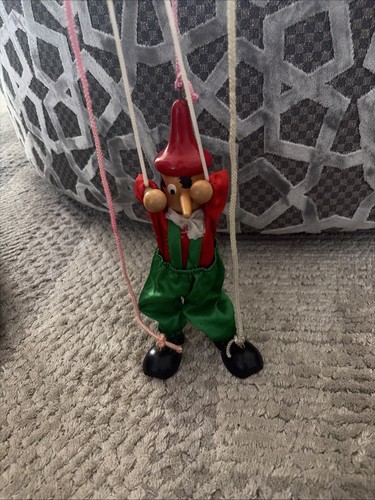 Vintage pinocchio marionette - vintage,