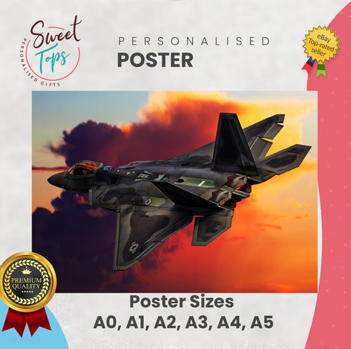 Fighter jet wall poster - wall,