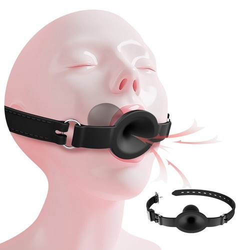 Silicone open mouth - silicone, gag
