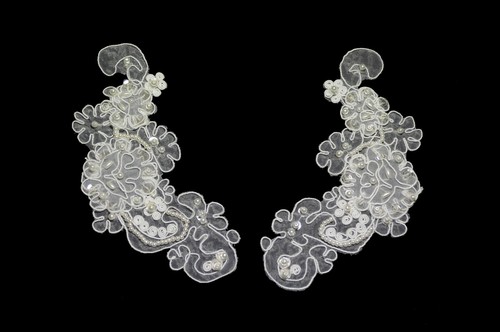 Unotrim white bridal - 6.5"x2.5",