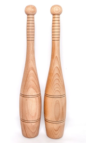 Indian clubs wooden - indian,