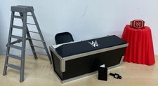 WWE Commentators Playset inc