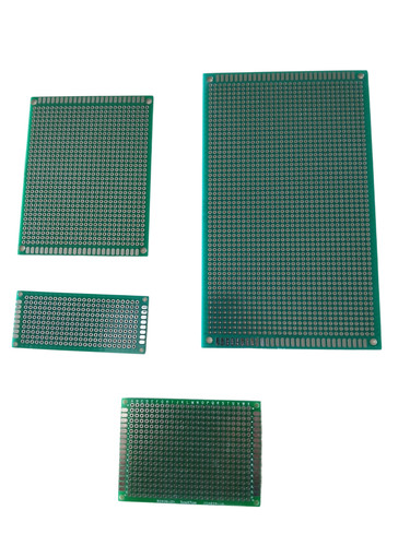 Double sided prototype pcb - double,