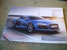 AUDI R8 COUPE & SPYDER