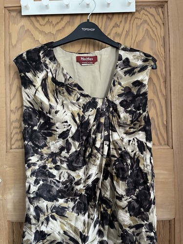 Max mara silk top size - top, 10
